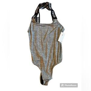 IZOD Criss Cross Strap Bodysuit